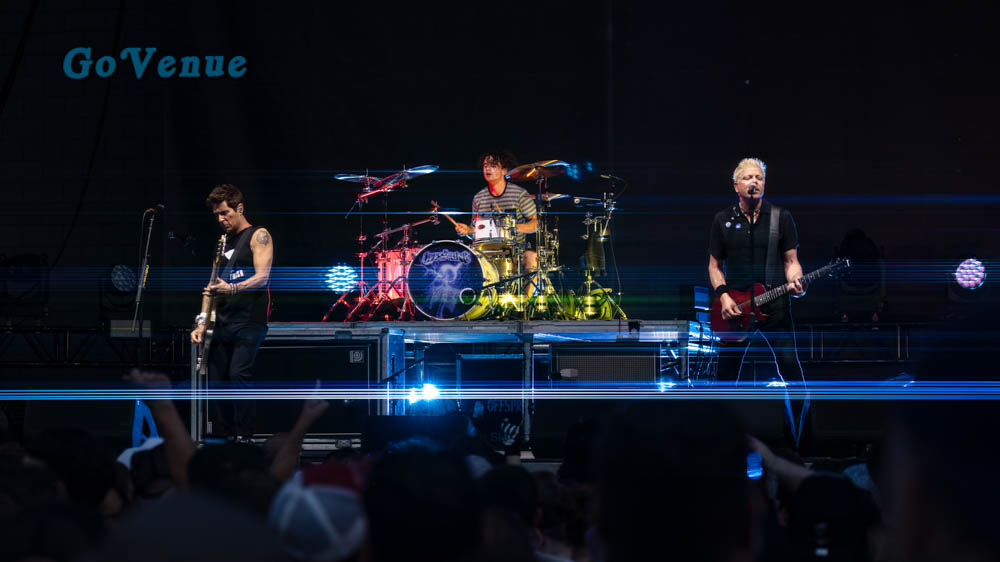 The Offspring Rocks the Stage at Astro Amphitheater