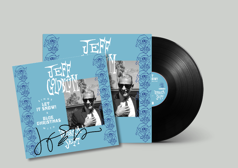 Jeff Goldblum And The Mildred Snitzer Orchestra Debut New Holiday Single, ‘Let It Snow’ // ‘Blue Christmas’ Featuring Veronica Swift
