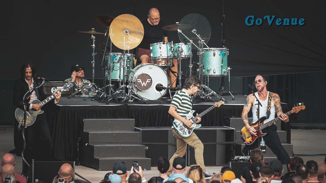 Weezer Takes the Stage in Front of a Sold-Out Crowd at Stir Cove